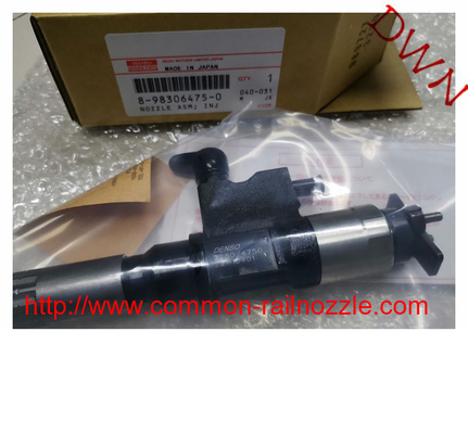 ISUZU 8-98306475-0 Common Rail Fuel Injector Assy Diesel For ISUZU 4HK1 6HK1 Engine