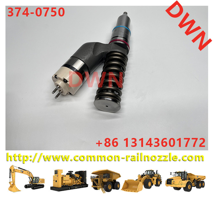 374-0750 Diesel Engine Injector 20R-2284 102-2104 118-8010 102-2014 For  Common Rail