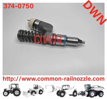 374-0750 Diesel Engine Injector 20R-2284 102-2104 118-8010 102-2014 For  Common Rail