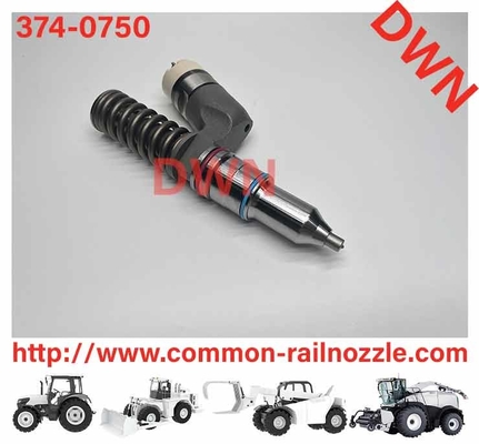 374-0750 Diesel Engine Injector 20R-2284 102-2104 118-8010 102-2014 For  Common Rail