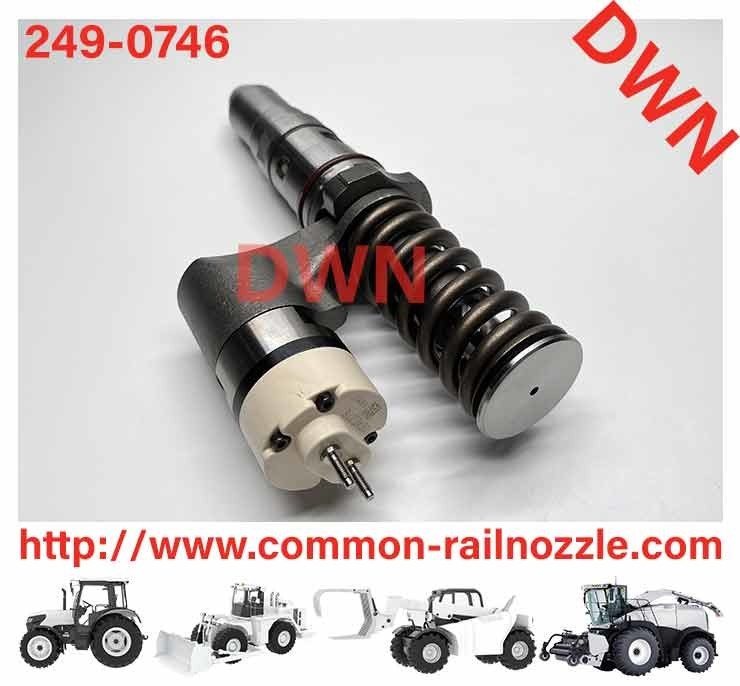 249-0746 Common Rail 3152B Diesel Engine Fuel Injectors 10R-2826 10R-2827